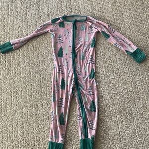 Little sleepies Christmas zip up
